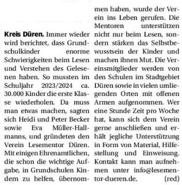 Zeitung am Sonntag (Düren), 16.11.2025, Seite 10, Namen, Neues & Notizen